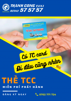 THẺ TCC - TAXI CARD